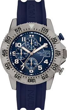 

Швейцарские наручные мужские часы Nautica NAI16512G. Коллекция Chrono