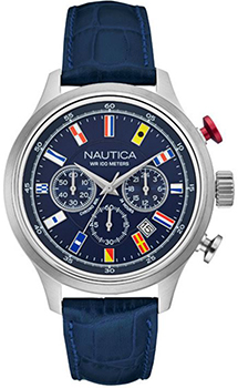 

Швейцарские наручные мужские часы Nautica NAI16520G. Коллекция Chrono