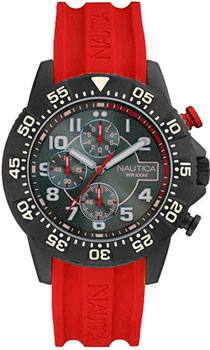 

Швейцарские наручные мужские часы Nautica NAI17514G. Коллекция Chrono