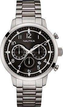 

Швейцарские наручные мужские часы Nautica NAI18510G. Коллекция Chrono