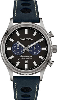 

Швейцарские наручные мужские часы Nautica NAI18512G. Коллекция Chrono