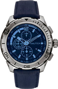 

Швейцарские наручные мужские часы Nautica NAI19518G. Коллекция Chrono