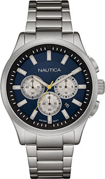 

Швейцарские наручные мужские часы Nautica NAI19533G. Коллекция Chrono