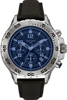 

Швейцарские наручные мужские часы Nautica NAI19536G. Коллекция Chrono