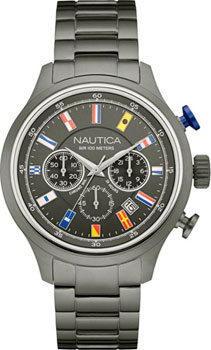 

Швейцарские наручные мужские часы Nautica NAI20011G. Коллекция Chrono