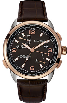 

Швейцарские наручные мужские часы Nautica NAI20501G. Коллекция Multifunction