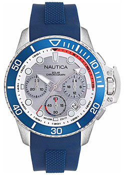 

Швейцарские наручные мужские часы Nautica NAPBSC905. Коллекция Bayside Chrono Solar