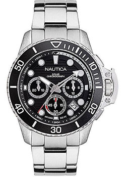 

Швейцарские наручные мужские часы Nautica NAPBSC906. Коллекция Bayside Chrono Solar