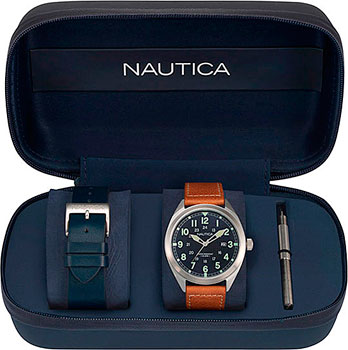 

Швейцарские наручные мужские часы Nautica NAPBTP008. Коллекция Battery Park