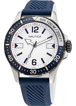 Швейцарские наручные  мужские часы Nautica NAPFRF028. Коллекция Freeboard - фото 1