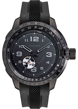 Швейцарские наручные  мужские часы Nautica NAPMBF901. Коллекция Mission Bay Automatic - фото 1