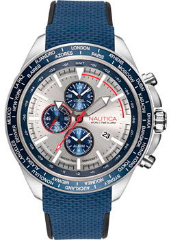 

Швейцарские наручные мужские часы Nautica NAPOBP902. Коллекция Ocean Beach