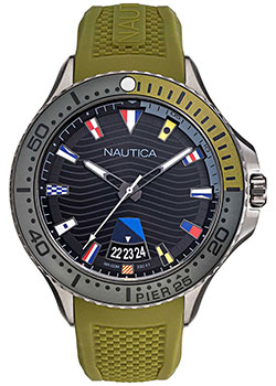 Швейцарские наручные  мужские часы Nautica NAPP25F07. Коллекция Pier 25 - фото 1