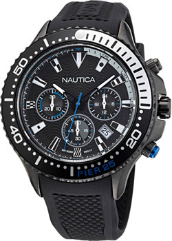 Швейцарские наручные  мужские часы Nautica NAPP25F17. Коллекция Pier 25 - фото 1