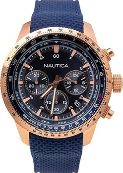 Швейцарские наручные  мужские часы Nautica NAPP39006. Коллекция Pier 39 - фото 1