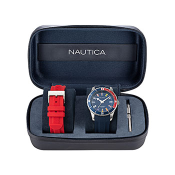 

Швейцарские наручные мужские часы Nautica NAPPBS038. Коллекция Pacific Beach