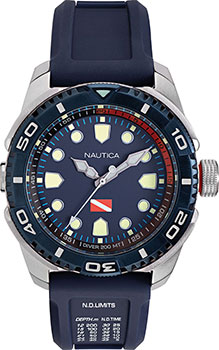Швейцарские наручные  мужские часы Nautica NAPTDS902. Коллекция Tarpoon Dive - фото 1