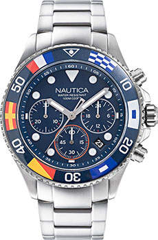 

Швейцарские наручные мужские часы Nautica NAPWPF909. Коллекция Wesport