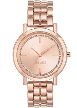 

fashion наручные женские часы Nine West 1642PKRG. Коллекция Female Collection