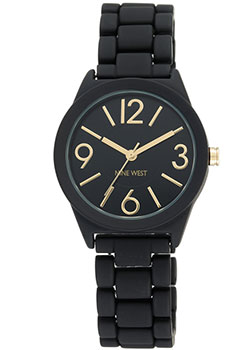

fashion наручные женские часы Nine West 1812BKBK. Коллекция Female Collection