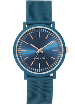 

fashion наручные женские часы Nine West 2166TEAL. Коллекция Female Collection