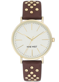 

fashion наручные женские часы Nine West 2200SVBN. Коллекция Female Collection