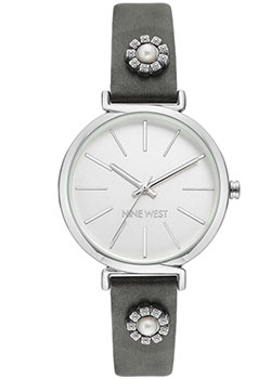 

fashion наручные женские часы Nine West 2203SVGY. Коллекция Female Collection