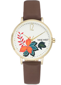 

fashion наручные женские часы Nine West 2208SVBN. Коллекция Female Collection