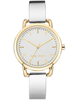 

fashion наручные женские часы Nine West 2215SVTT. Коллекция Female Collection