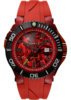 

fashion наручные мужские часы Nubeo NB-6054-07. Коллекция MANTA AUTOMATIC