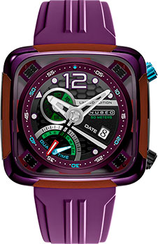 

fashion наручные мужские часы Nubeo NB-6096-06. Коллекция ECLIPTIC RETROGRADE