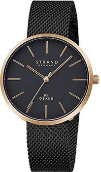 

fashion наручные женские часы Obaku S700LXVBMB. Коллекция STRAND