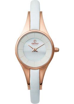 

fashion наручные женские часы Obaku V110LXVWRW. Коллекция Leather