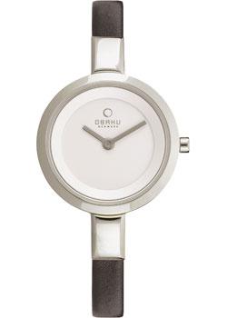 

fashion наручные женские часы Obaku V129LXCIRB. Коллекция Leather
