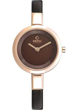 

fashion наручные женские часы Obaku V129LXVNRN. Коллекция Leather
