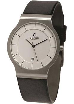 Obaku Часы Obaku V133GDCIRB. Коллекция Leather obaku v189lxvnsa