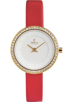 

fashion наручные женские часы Obaku V146LEGIRR. Коллекция Leather