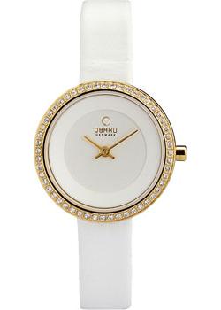 

fashion наручные женские часы Obaku V146LEGIRW. Коллекция leather