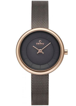 

fashion наручные женские часы Obaku V146LXVJMJ. Коллекция Mesh