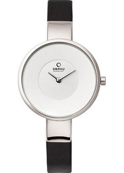 

fashion наручные женские часы Obaku V149LXCIRB. Коллекция Leather
