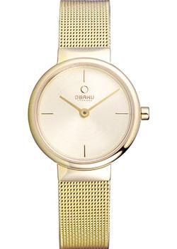 

fashion наручные женские часы Obaku V153LXGGMG. Коллекция Mesh