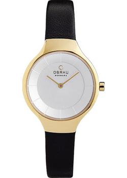 

fashion наручные женские часы Obaku V166LXGIRB. Коллекция leather