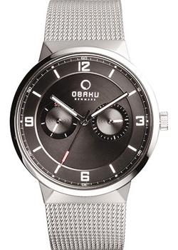 fashion наручные  мужские часы Obaku V170GMCBMC. Коллекция Mesh - фото 1