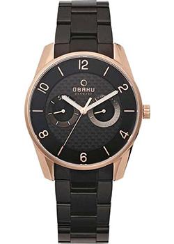

fashion наручные мужские часы Obaku V171GMVBSB. Коллекция Links