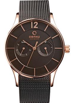 

fashion наручные мужские часы Obaku V175GMVBMB. Коллекция mesh