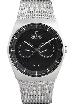 

fashion наручные мужские часы Obaku V176GMCBMC. Коллекция Mesh