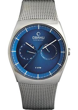 

fashion наручные мужские часы Obaku V176GMCLMC. Коллекция Mesh