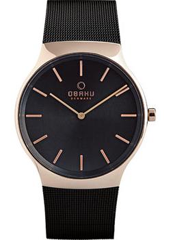 

fashion наручные мужские часы Obaku V178GXVBMB. Коллекция Mesh