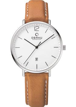 

fashion наручные мужские часы Obaku V181GDCWRZ. Коллекция Leather