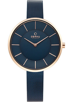 

fashion наручные женские часы Obaku V185LXVLML. Коллекция Mesh